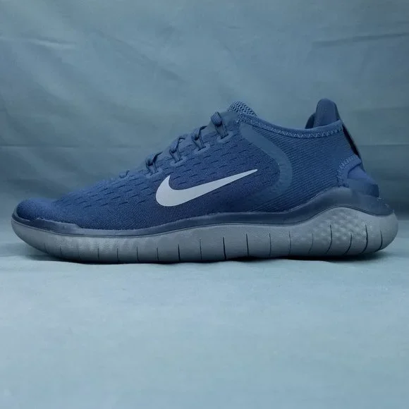 Nike Shoes Nike Free Run 28 Mens Running Shoes Blue Grey